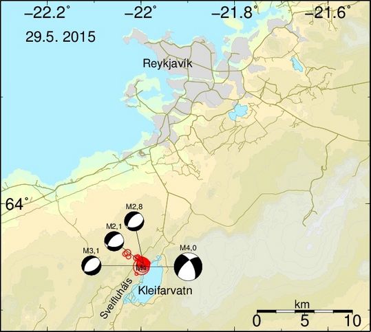 Jarðskjálftar við Kleifarvatn